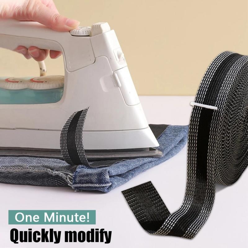 5M zelfklevende broek plakken zoom tape opstrijkbare broek rand inkorten reparatie naaien accessoires pak jeans broek naaien stof tape