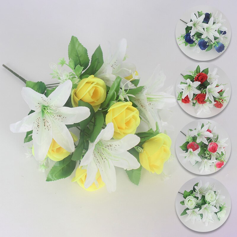 Lily Artificial Flowers Calla Lily Bouquet For Wedding Bouquet Bridal Home Flower Decoration Real Touch Calla