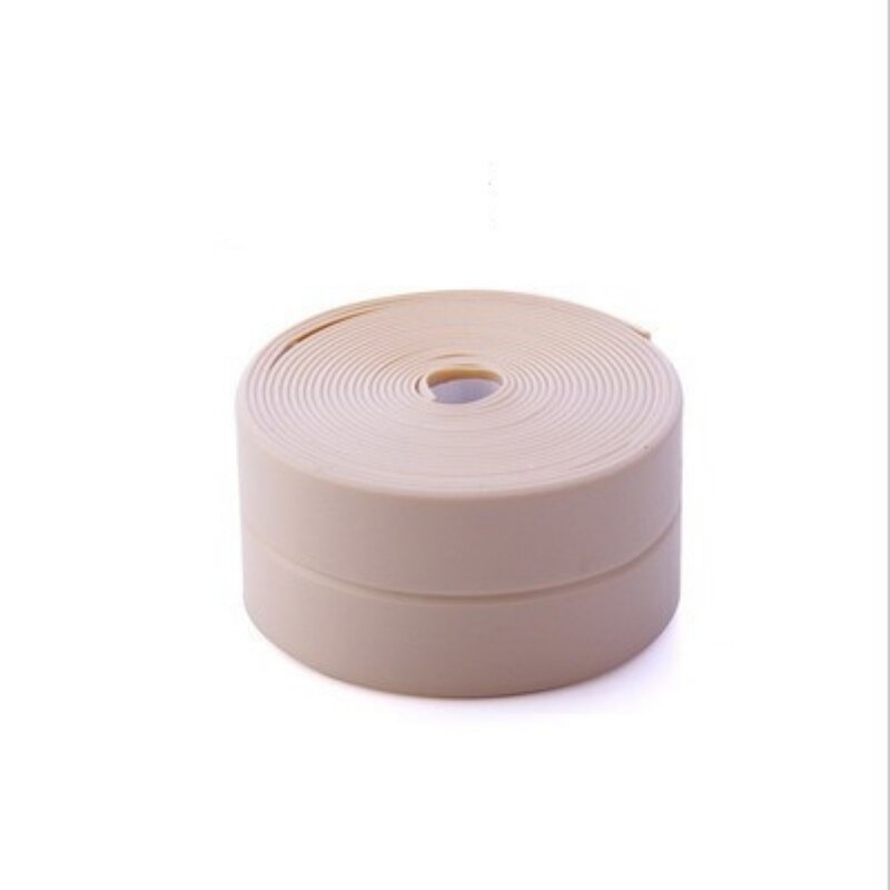 Waterproof Mildew Proof Kitchen Bathroom Joint Seal Strip Waterproof Tape Home Decoration Kitchen Supplies: F(narrow)
