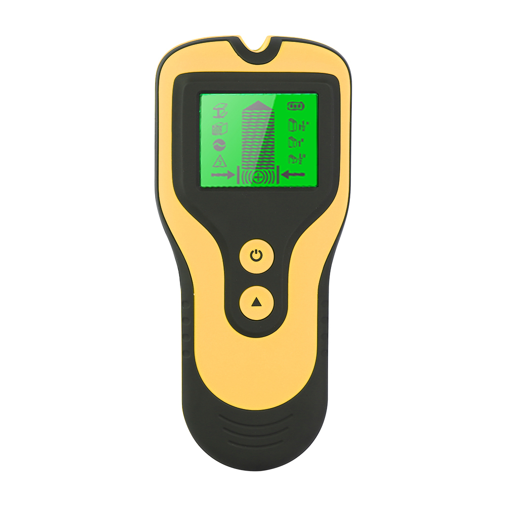 3In1 Sensor Muur Scanner Pijp Finder Pijp Draad Detector Elektronische Stud Locator Hout Joist Muur Scanner Voor Metalen Detector Gereedschappen: YELLOW