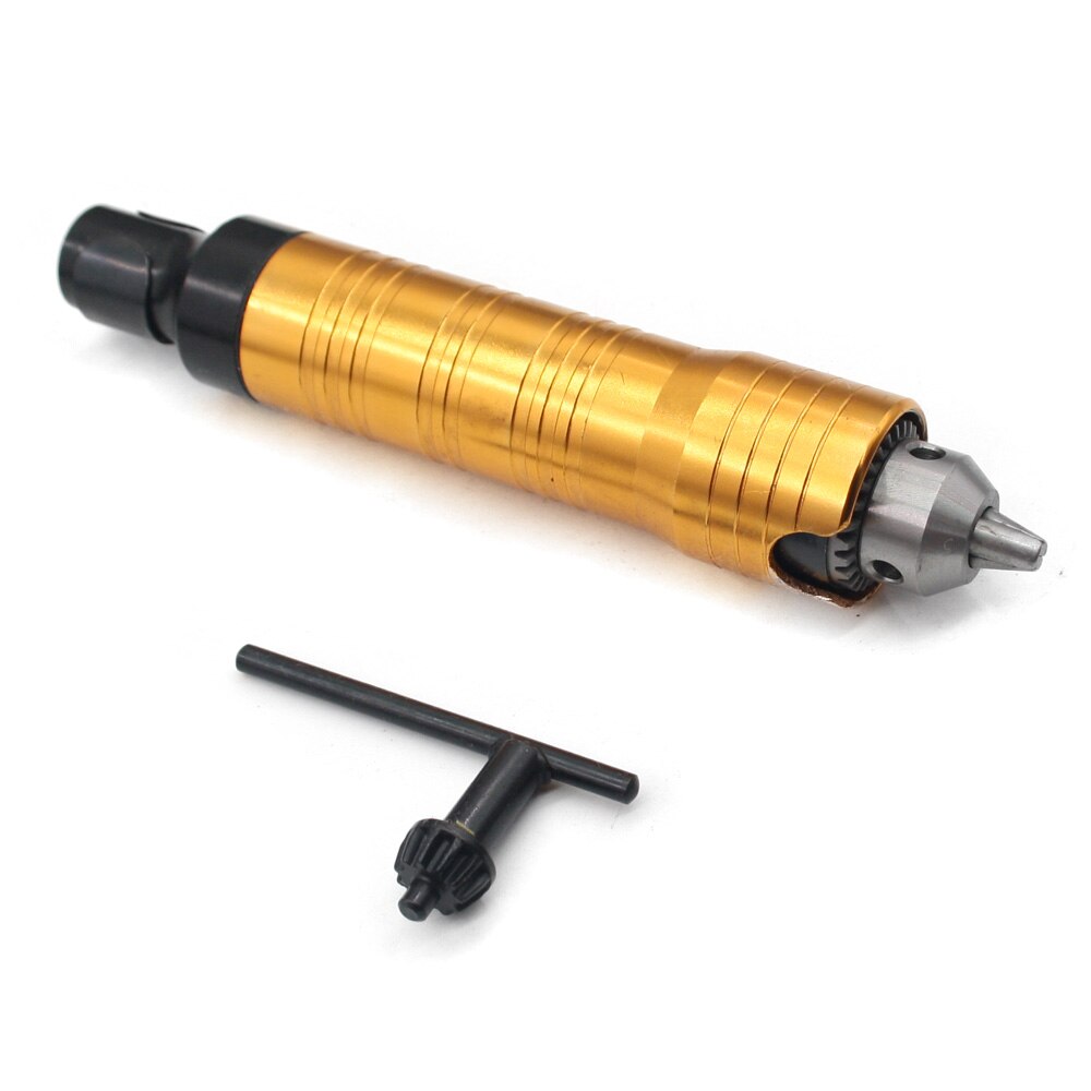 Extension de Tube d'arbre Flexible avec mandrin de perçage de 0.3 à 6.5mm pour meuleuse Dremel, perceuse à main, outils rotatifs électriques: Rouge