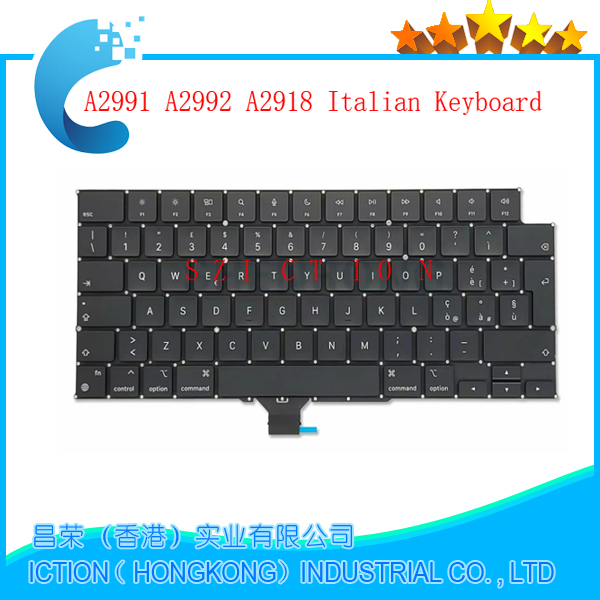Laptop  a2992 a2991 a2918 tastatur uk usa spanien italiensk tysk russisk fransk til macbook pro 14 " 16 "  m3 tastatur år: Orange