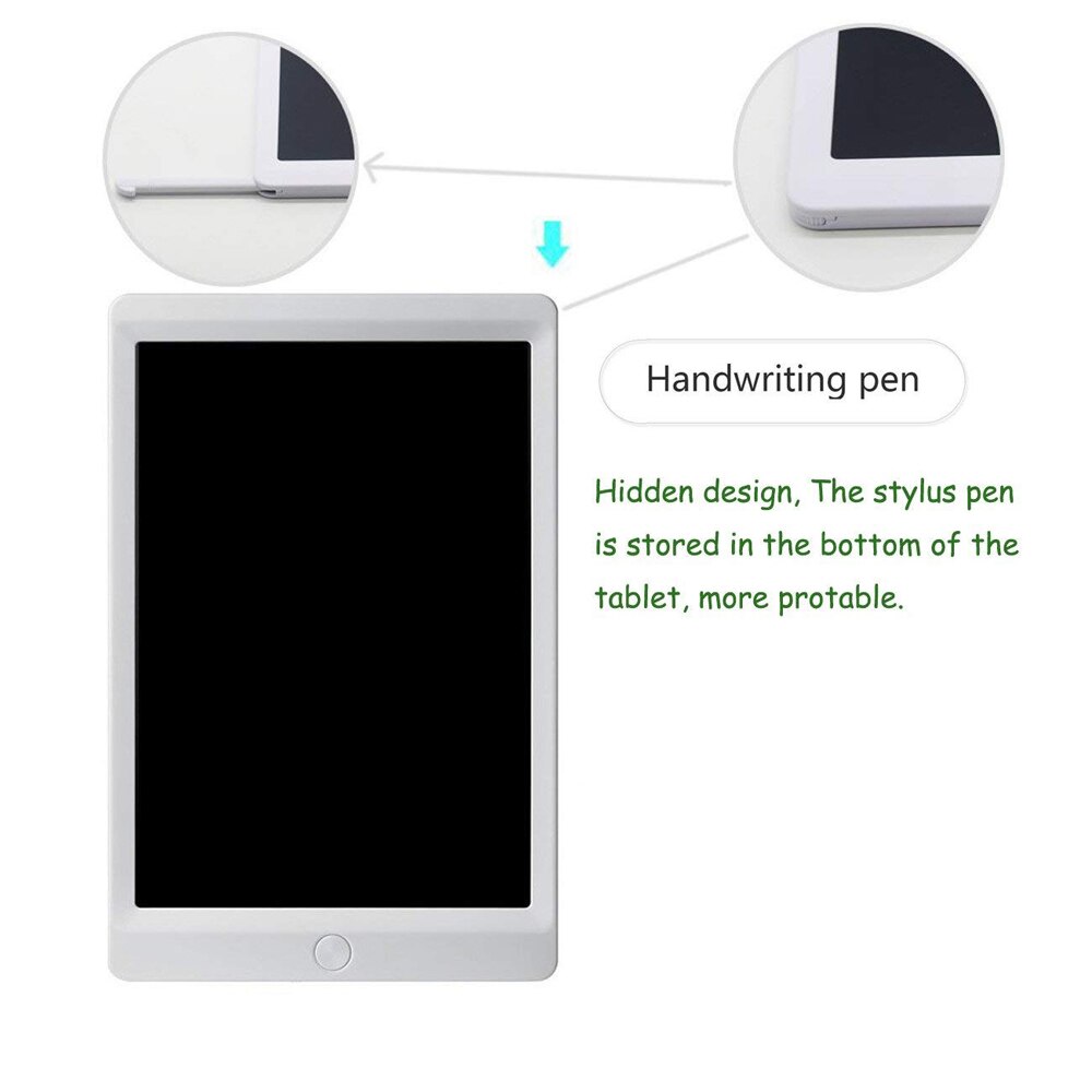 IPUMYNO 10'' 8.5" Portable LCD Digital Writing Tablet With Magnetic E-writing Board Tablet Handwriting Pads E-paper Notepad