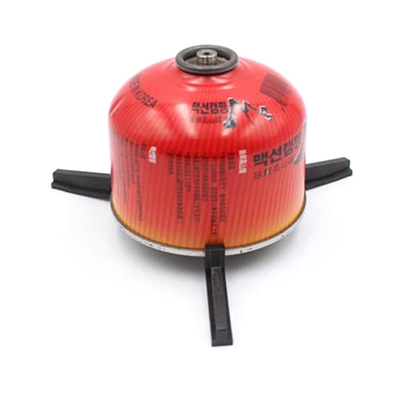 Outdoor Camping Gas Tank Stove Base Holder Cartridge Canister Tripod Braket Bottle Shelf Tilting Prevention Stand