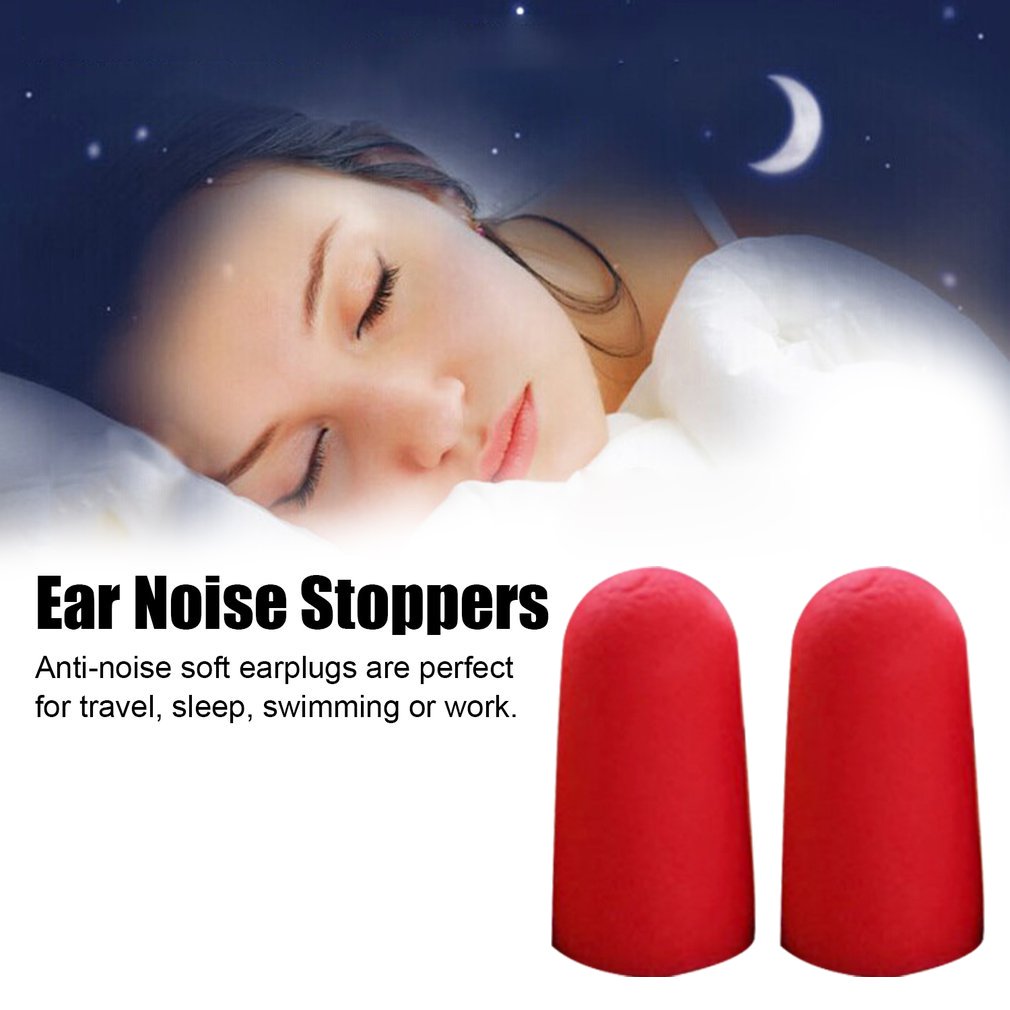 Comfort Earplugs Noise Reduction Foam Soft Ear Plugs Noise Reduction Earplugs Protective For Sleep Slow Rebound Earplugs