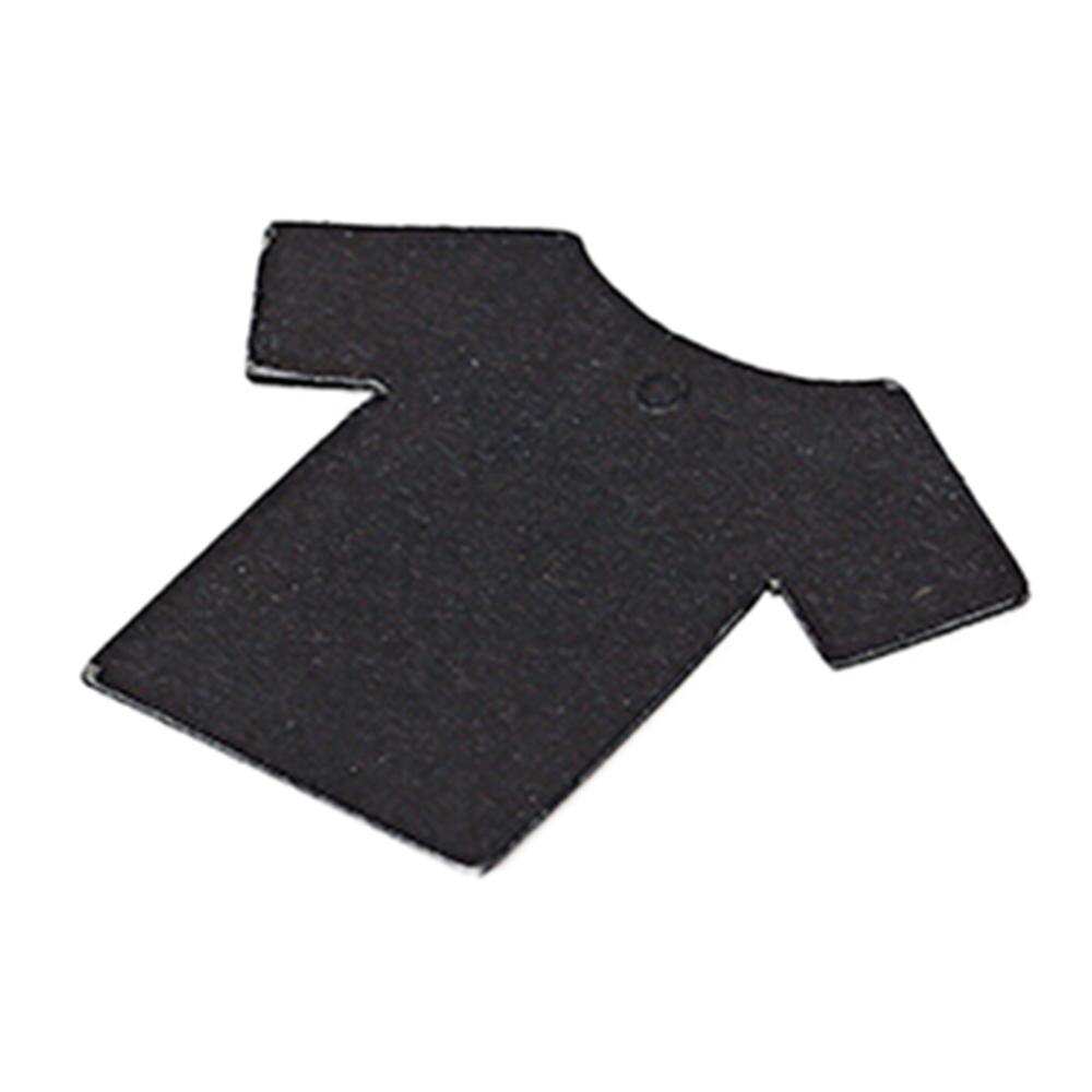 Etiqueta de embalaje Kraft con forma de ropa hecha a mano para , Etiquetas adhesivas de Papel Kraft para , galletas, dulces, Etiquetas de Papel hechas a mano, 50 Uds.: Black