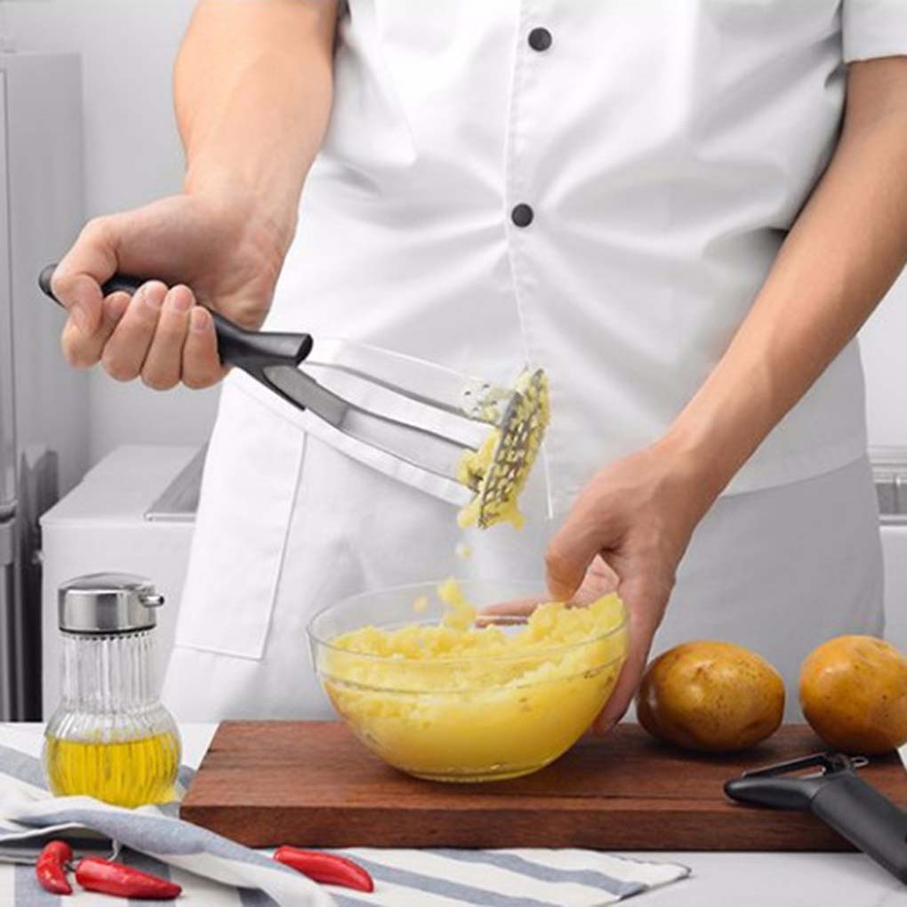 Aardappelstamper Rvs Aardappel Rijst Groente Fruit Knoflook Smasher Eten Pers Smash Tool Geperst Aardappel Stamper Tool