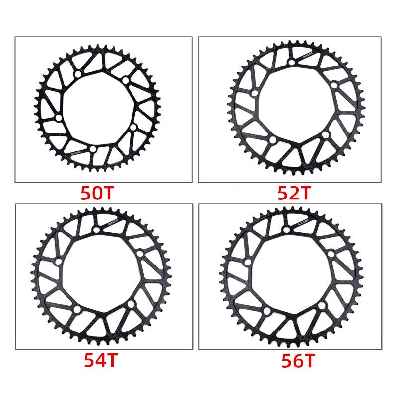 Bicycle Chain Wheel Aluminum Alloy Material 50T/52T/54T/56T/58T Ulti-slight MVI-ing