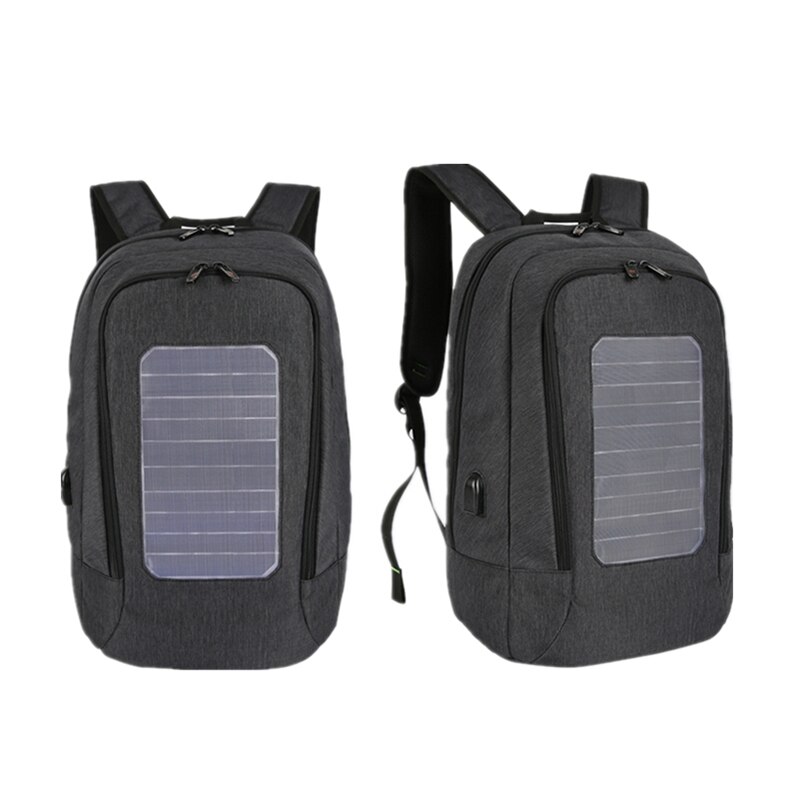 Solar Rugzak Mannen En Vrouwen Opladen Casual Outdoor Tas Usb-oplader Emergency Rugzak