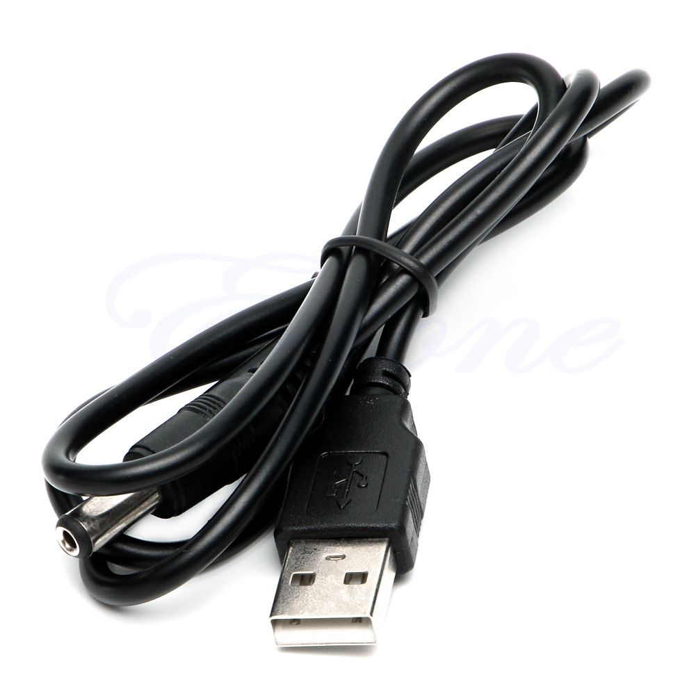 Câble D'extension USB Mâle Vers Fiche DC 2.5mm-5.5mm - 0.5m, 1m Ou 2m, Pour Alimentation