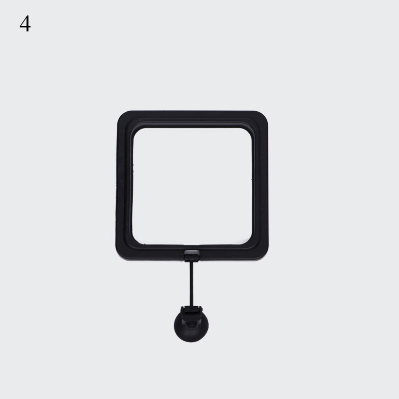 Fish Feeding Aquarium Fish Tank Ring Feeder Station Floating Food Water Plant Circle 1pcs Feeding Ring Aquarium Fish Feeder: 4