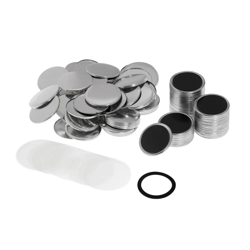 50/100 pièces 25-75mm aimant réfrigérateur Badge broche bouton fabricant pièces bricolage Badge bouton broches pour artisanat d'art faisant réfrigérateur Badges ensemble