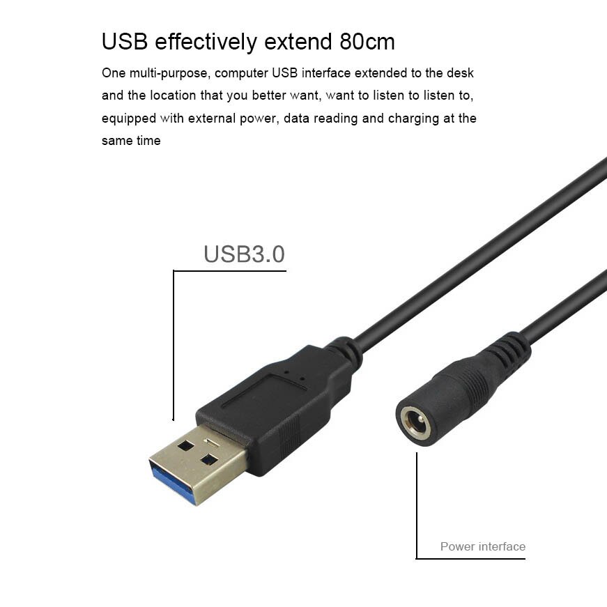 In-Desk USB Hub 3 Port USB 3.0 Charger Data Read / Charge Combo In-Desk Hub with 2 Slot SD / Micro-SD Card Reader &amp;AC/DC Adapter