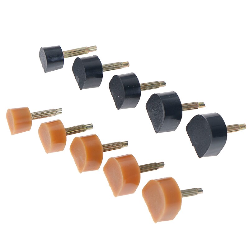 10pcs=5pairs High Heel Repair Tips Pins For Women Shoes High Heel Tips Taps Dowel Lifts Replacement Heel Stoppers Protect