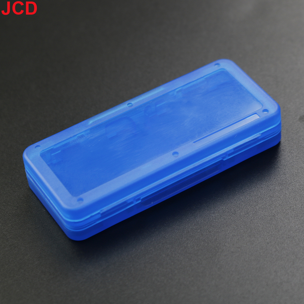 Jcd 4In1 Voor Schakelaar Cartridge Slots Game Card Opbergdoos Game Card Opslag Houder Case Voor Micro Sd Geheugenkaarten games Kaarten: Bruin