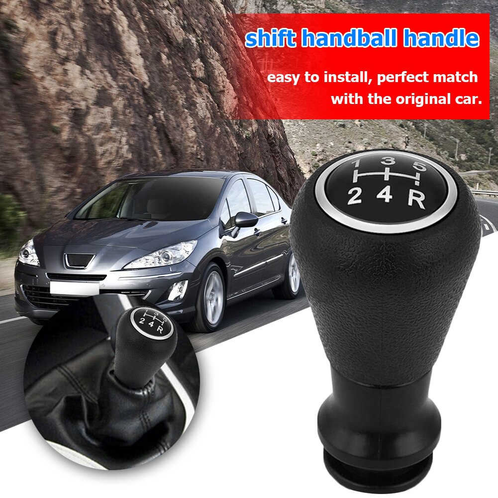 5 Speed Gear Shift Knob Shifter Stick Lever Knob for Peugeot 106 206 306 406 307 Citroen Picasso Saxo Xsara Xantia C1 C2 C3 C4