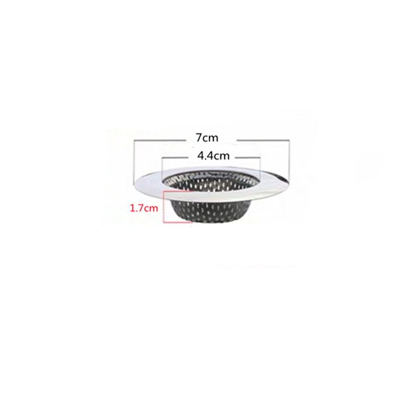 Sink Funnel Kitchen Sink Strainer Sink Sink Floor Drain Sewer Stainless Steel Strainer Cage: Small
