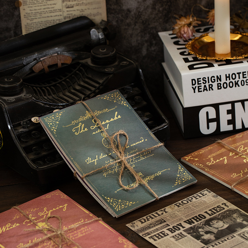 30pcs Antique old newspaper Letter Scrapbooking/Card Making/Journaling Project DIY Retro Hangtag with Hole Cards