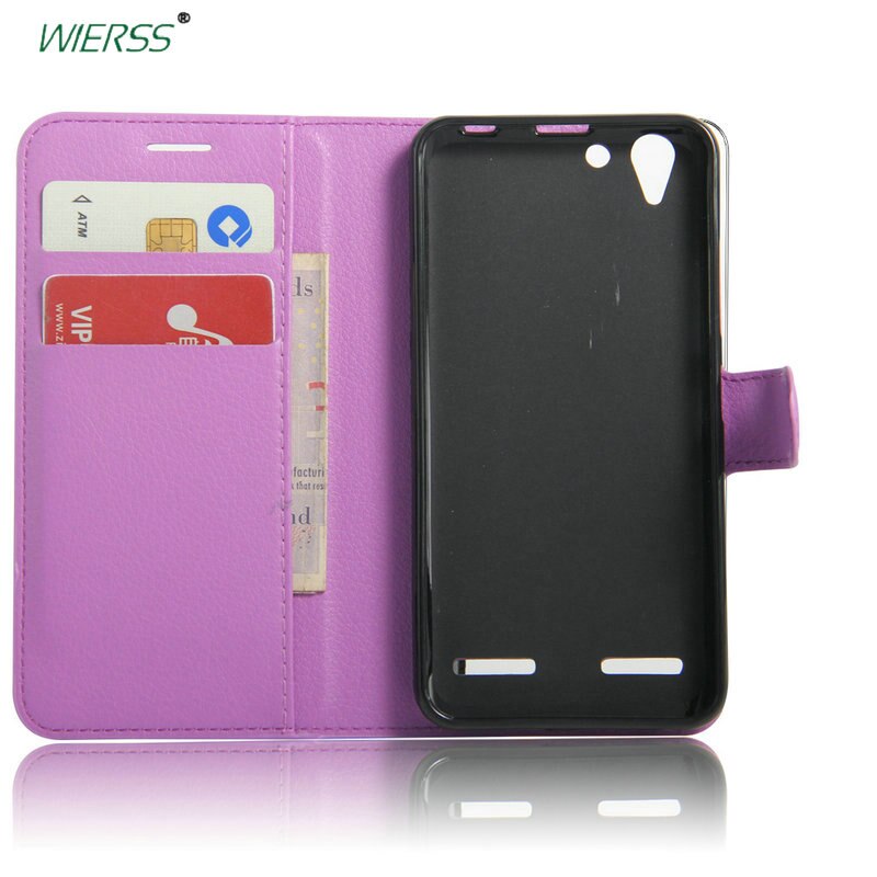 Pour Lenovo K5 Étui Portefeuille En Cuir étui pour Lenovo Vibe K5 Plus A6020 A6020a40 A6020a46 Citron 3 téléphone étuis de Couverture arrière avec Support