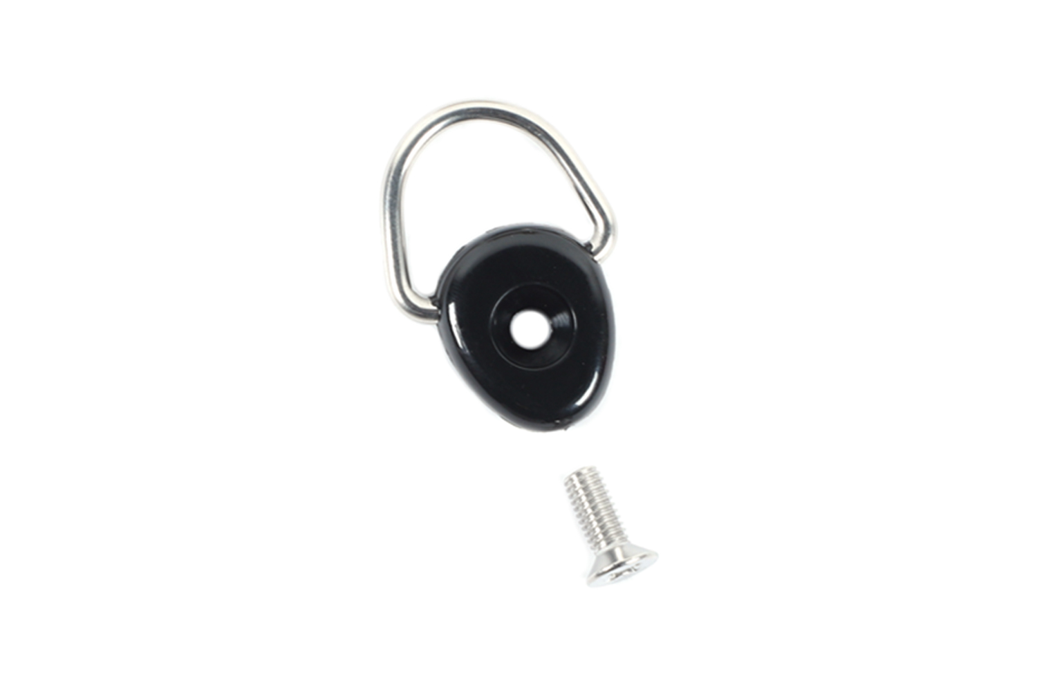 Anclajes de amarre, hebilla de anillo en D, gancho de caja trasera de tornillo para Suzuki Jimny 2022 2023 JB64 JB74, accesorios de Interior de coche: Plata