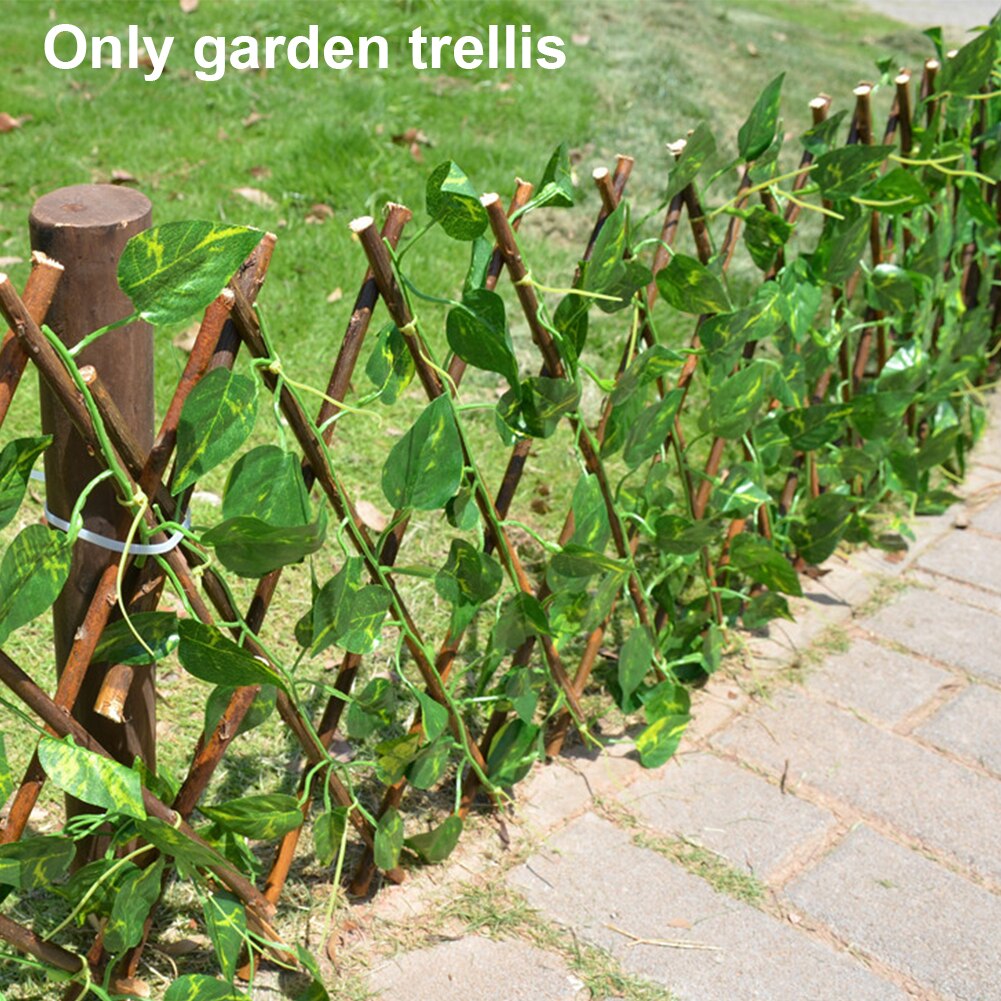 DIY Garden Fence Support Balcony Privacy Trellis Anti-corrosive Frame Outdoor Plant Climb Expandable Retractable Yard Decoration