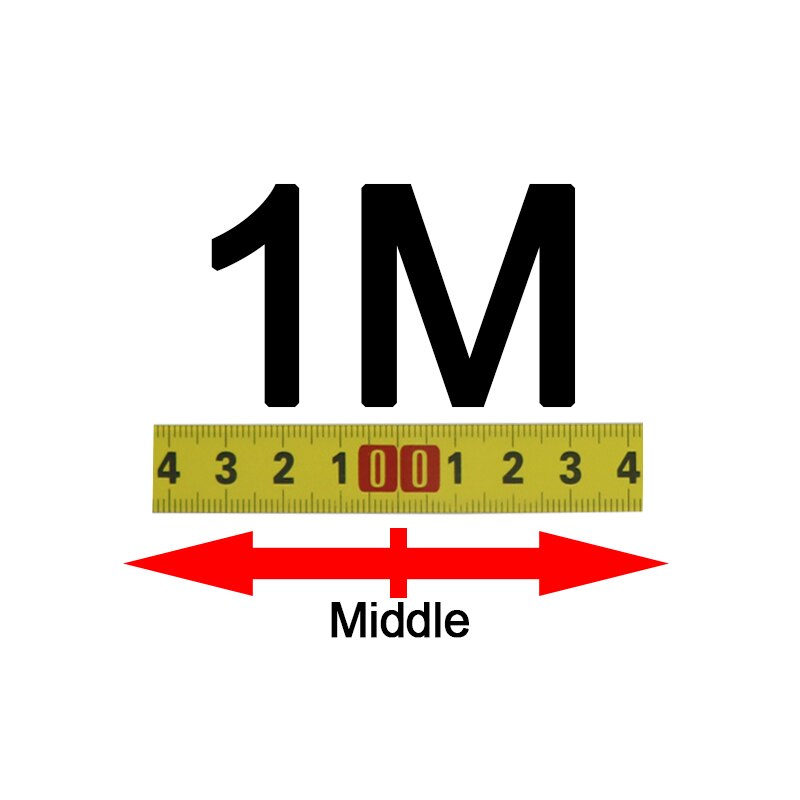 Miter Track Tape Measure Self-Adhesive Measuring Tape Steel Ruler Durable Wear-Resistan T-track Router Table Measuring Tools: 1M Two way