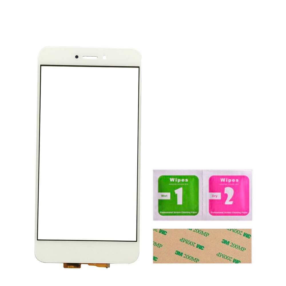 Mobiele Touch Screen Voor Huawei Honor 8 Lite 5.2 ''Touch Screen Panel Glas Voor Huawei P8 Lite Digitizer sensor Voor Glas: White No Tools