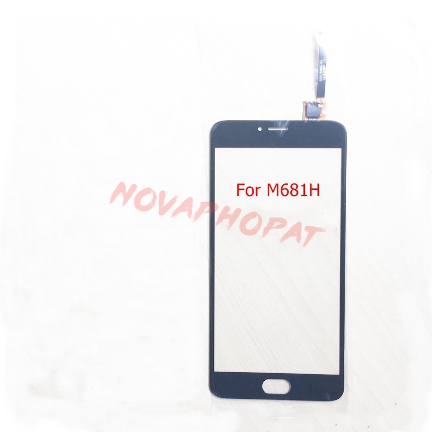 Novaphopat Schwarz/Weiß Sensor Für Meizu M5C/Meilan 5C/M5s M5 S/M3 hinweis L681h M681h touchscreen Digitizer Glas Tafel