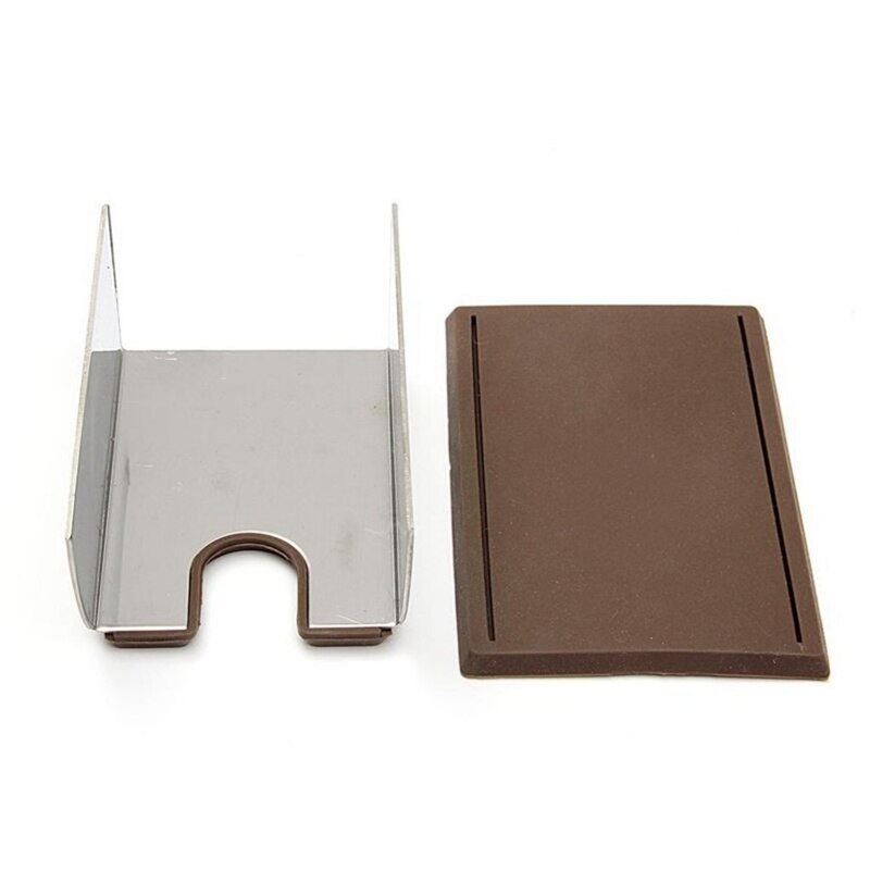 Stevige Rvs Siliconen Espresso Koffie Tamper Stand Barista Tool Aanstampen Houder Rack Plank Koffie Machine Tool