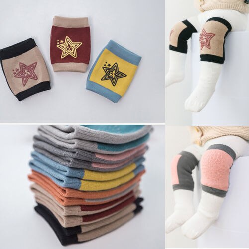Neue Winter Baumwolle Bein Warme Baby Krabbeln Knie Pads Sicherheit Anti-Unterhose gehen Bein Ellenbogen Schutz