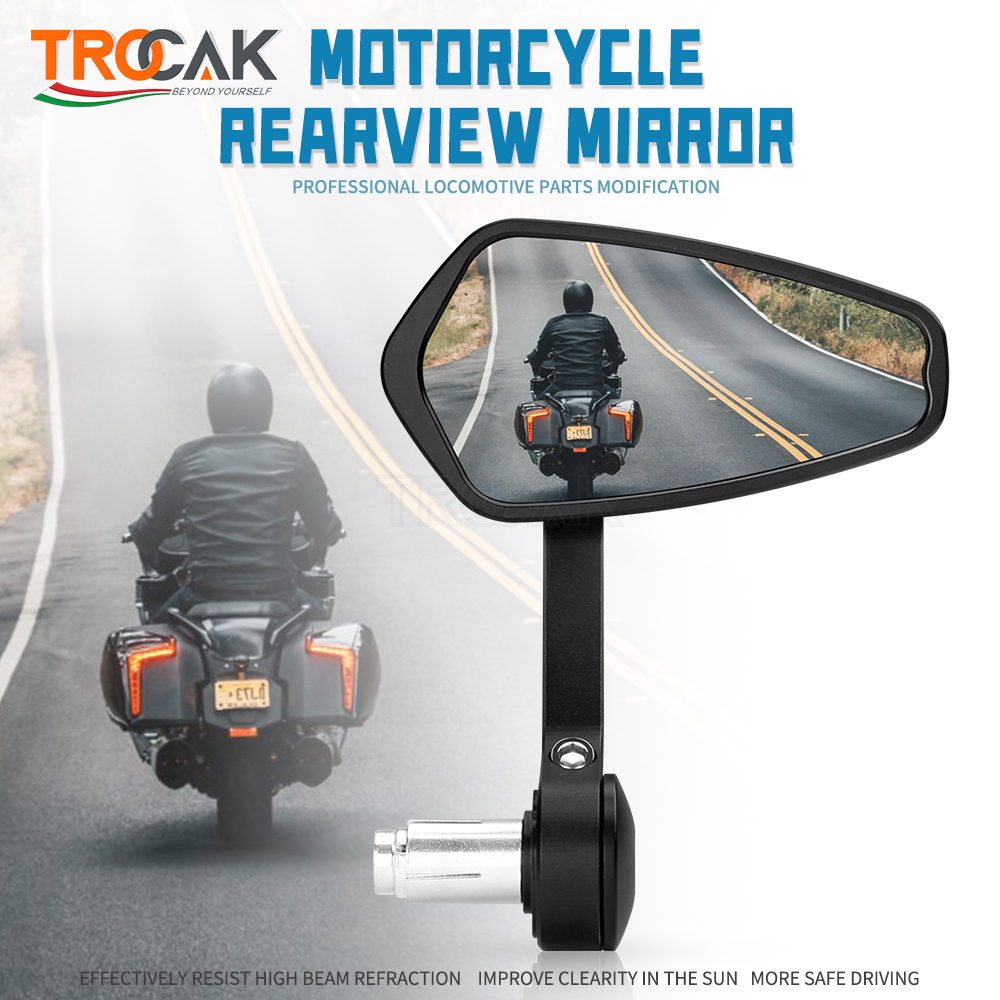 Motoraccessoires Achteruitkijkspiegels Anti-Glare Motor Stuur Zijspiegel Voor Scooters Atv Bike Universal