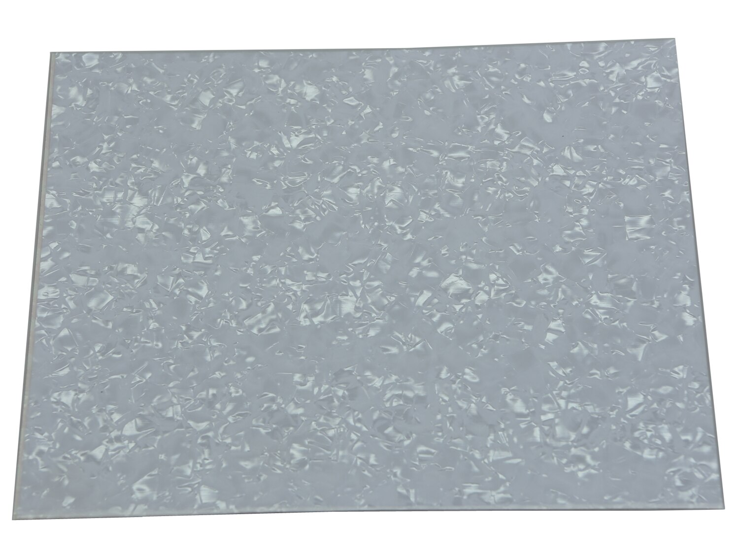 Dopro-guitare acoustique auto-adhésive 25x20cm, feuille de matériau grattoir auto-adhésive, choix en 10 couleurs: White Pearl