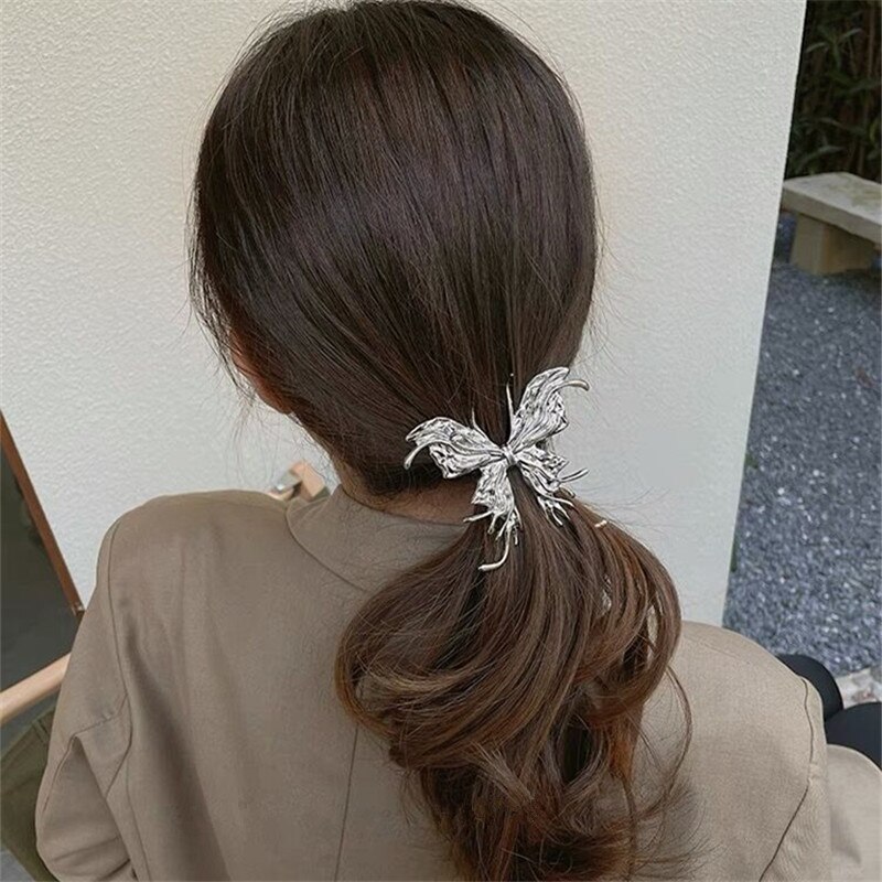 Haarspeldjes 4 stuks automatische haarspeld retro haarspeld gebruikt wassen wandelen make-up en maaltijden voor vrouwen meisjes