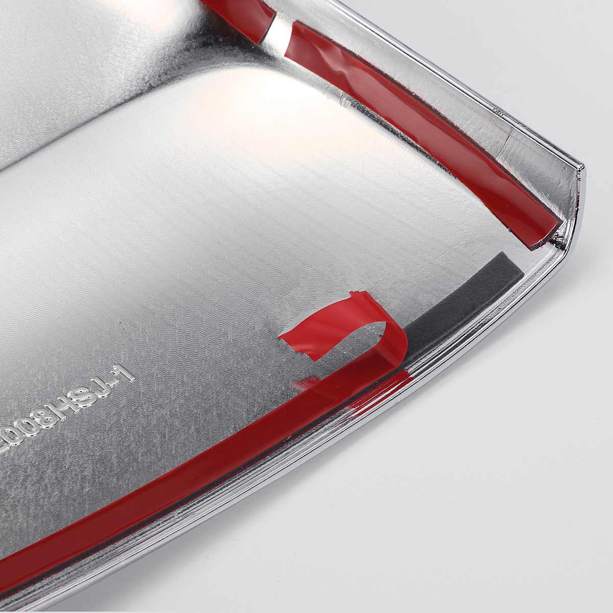 2Pcs ABS Chrome Rear View Side Exterior Mirror Covers For Ford Ranger Waterproof No Fade No Rust Glossy Mirror Surface