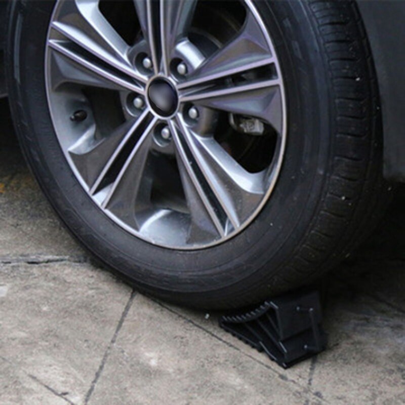 2 pièces antidérapant véhicule voiture camion roue pneu cale Stop bloc noir