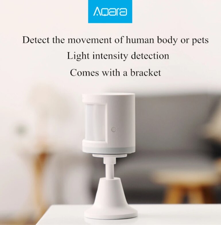 Xiaomi Aqara Motion Sensor Smart Home Human Body Induction ZigBee Connection For Xiaomi Mi Home Security System Device