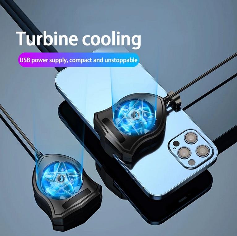 Universal Mini Mobile Phone Cooling Fan Phone Radiator USB Powered Game Cooler Cooling Fan Heat Sink For Iphone Xiaomi Samsung