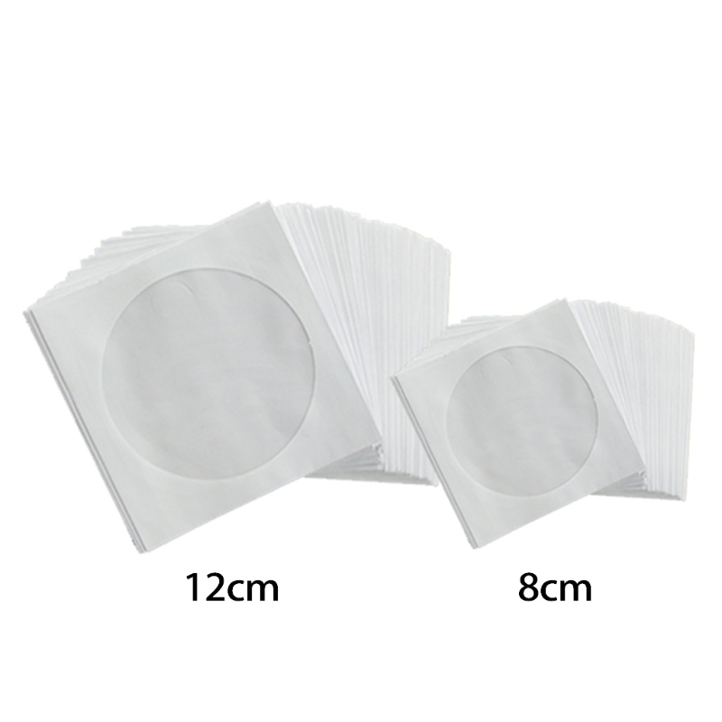 SZSU 100PCS Antistatic Container DVD Disc Schutzbeutel Blu-ray