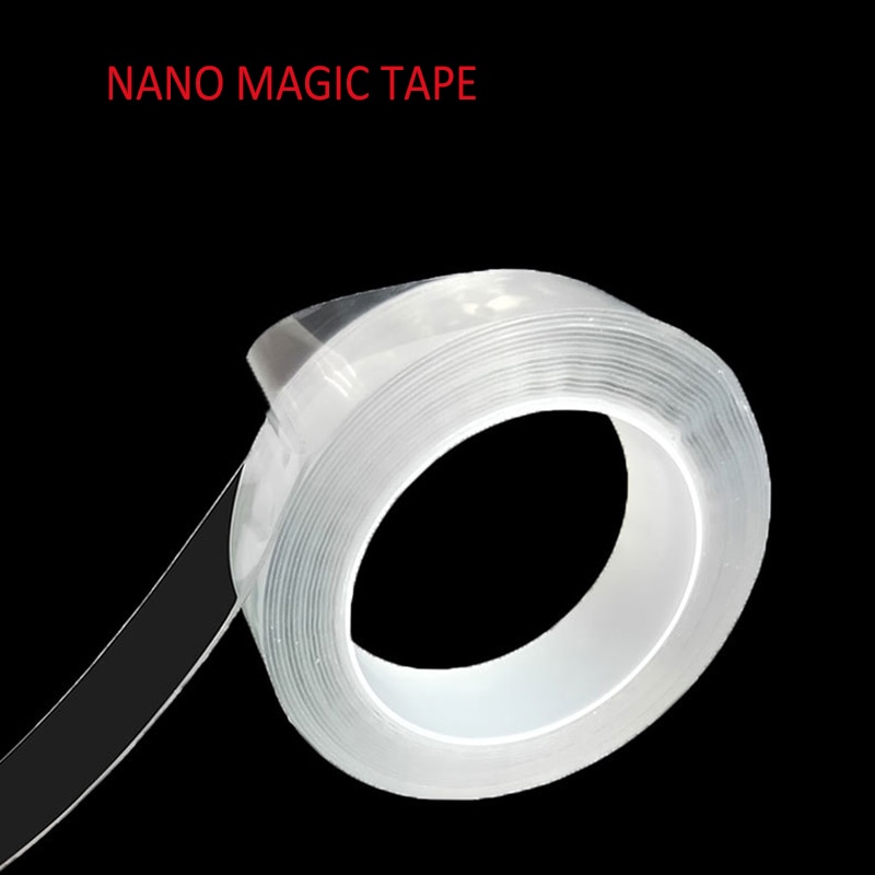 Transparante Non-marking Nano Dubbelzijdige Tape 10,000 Keer Wassen, Sterke Absorptie, Super Waterdicht Sticker