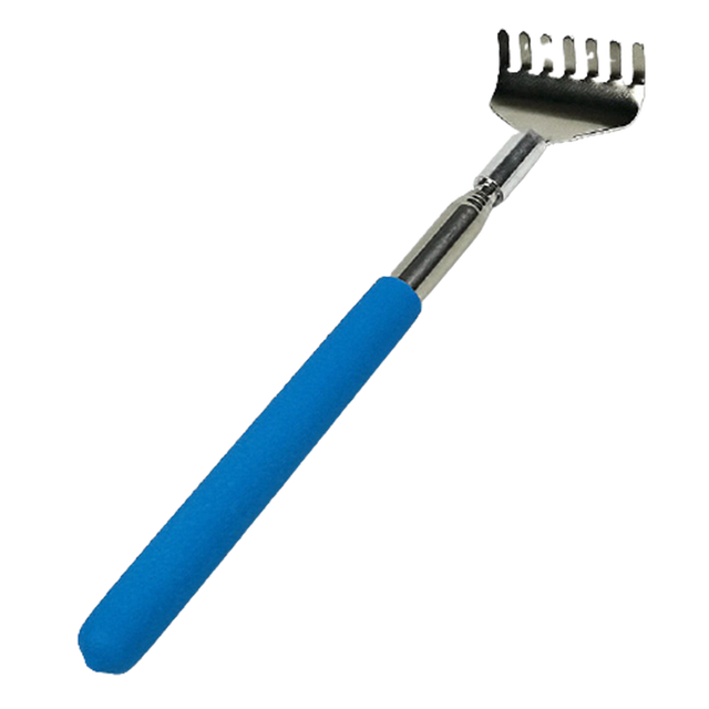 Gratte-dos télescopique, griffe de Massage extensible pour le dos, Massage relaxant, outil Anti-démangeaison: Blue