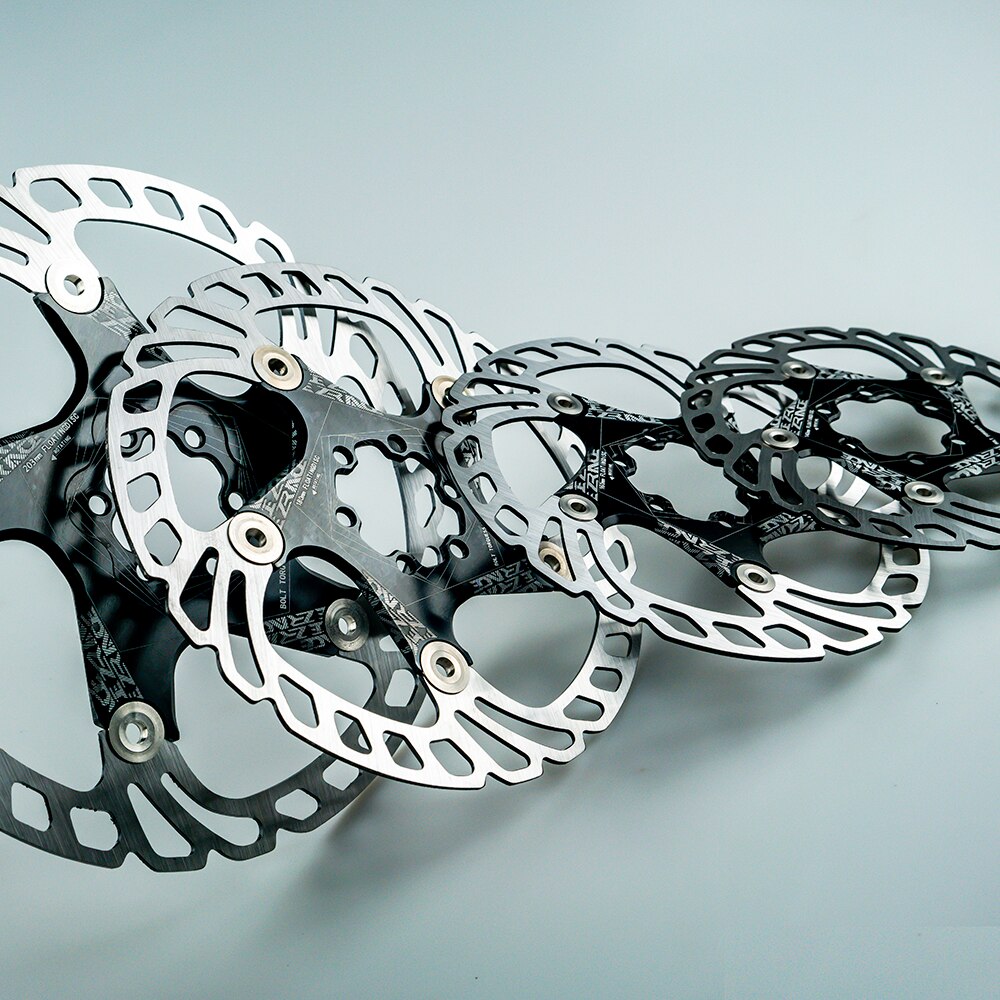 ZRACE Fahrrad bremsscheibe Starke wärmeableitung schwimm Rotor 140mm 160mm 180mm 203mm MTB / Straße Rabatt bremse