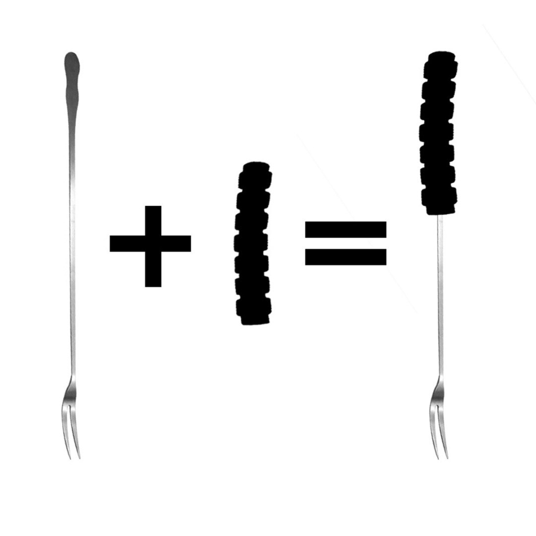 1 Set 32cm Long Handle Weeder Backyard Farm Planting Nursery Fork Lawn Grass Digging Weeding Removal Garden Hand Tool