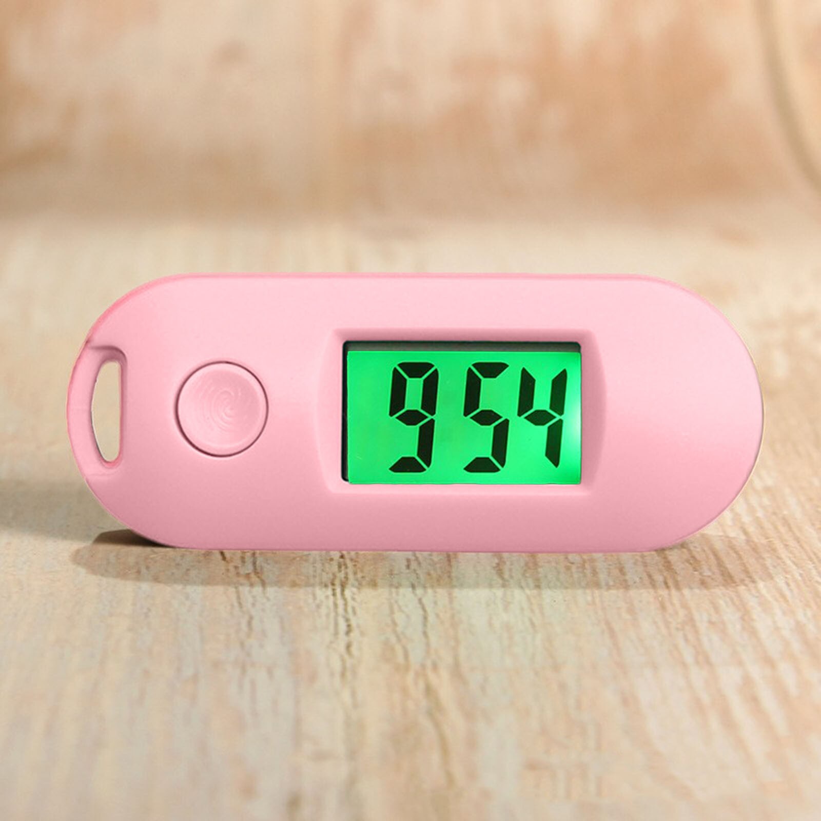 Mute Lichtgevende Mini Draagbare Digitale Elektronische Klok Student Examen Studie Zakhorloge Elektronische Desktop Tafel Decor Timers: Pink 