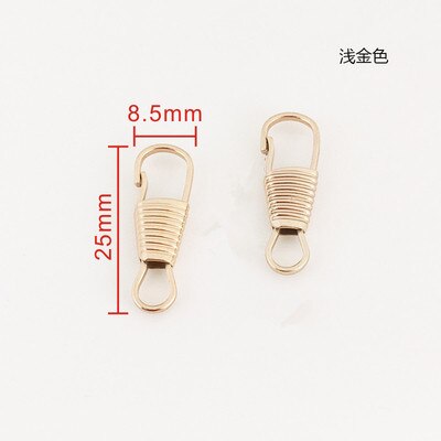 5 kpl irrotettava metallinen vetoketjun vedin vaihto vetoketjun liukusäätimet pää vetoketjun korjaussarjat vetoketjun vetokieleke laukku matkalaukku reppuun: D