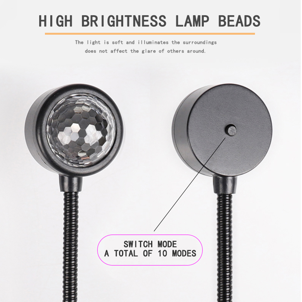 Controle de voz lâmpada decorativa mini led telhado do carro estrela luz da noite projetor atmosfera lâmpada usb auto telhado luz teto