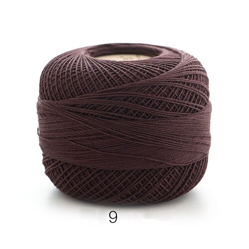 50g/Pc Cotton 0.8mm 20 Colors Lace Crochet Yarn By 1.5mm Crochet Hooks Hand-Knitted Baby Silk Thin Yarn For Knitting DIY Crafts: 9