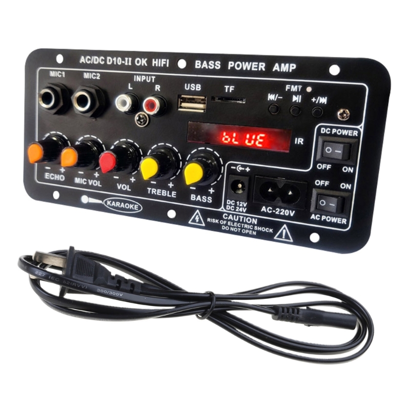 Digital Amplifier Board Bluetooth5.0 with Powerful Bass Output Enhances Your Musics Experience Immersive Audios Performs