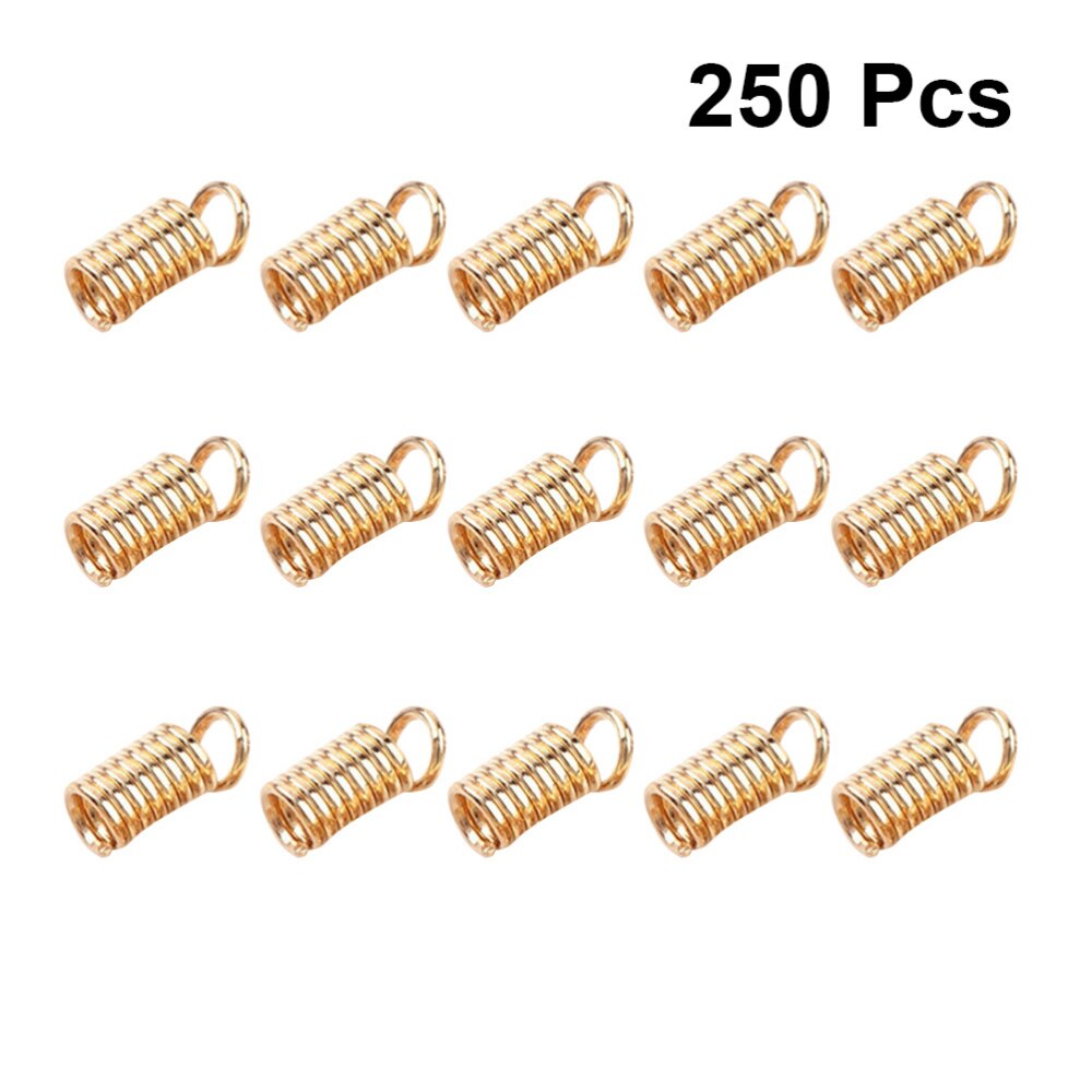 5 Packs DIY Jewelry Connectors Crafts Connecting Button Spring Buckles for Home Shop Dark Silver (3x7mm): Rose Gold 2