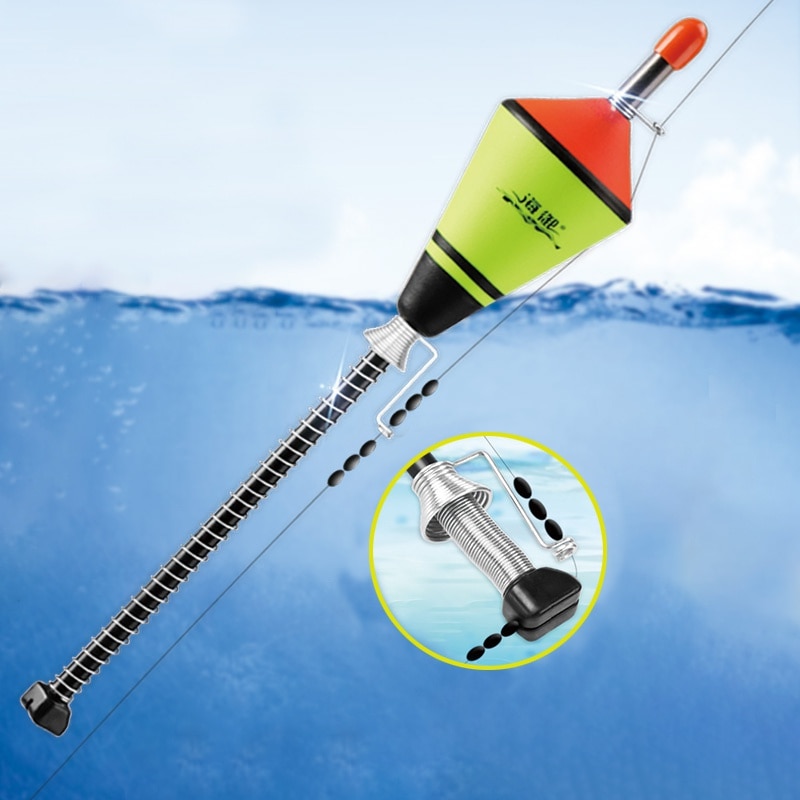 HotPortable Automatic Fishing Float Fishing Accessories Fast Fishing Bobber Set Fishing Float Device