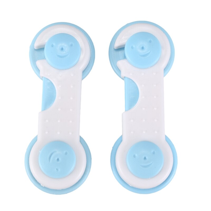 Universal Adhesive/Childproof/Babyproof Cabinet Door&Cupboard Lock&Fridge Drawer(2pcs)